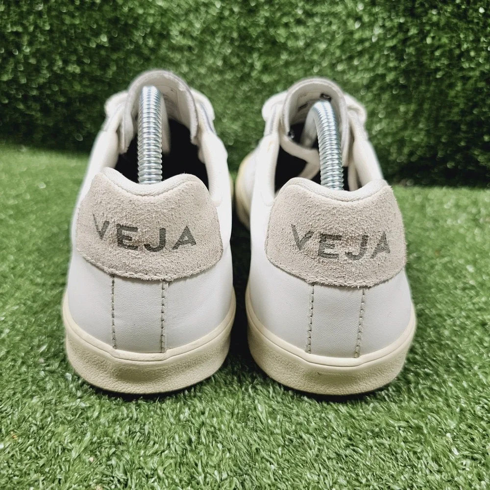 VEJA Esplar White Leather Neutral Casual Low Top Sneakers Womens Size 6